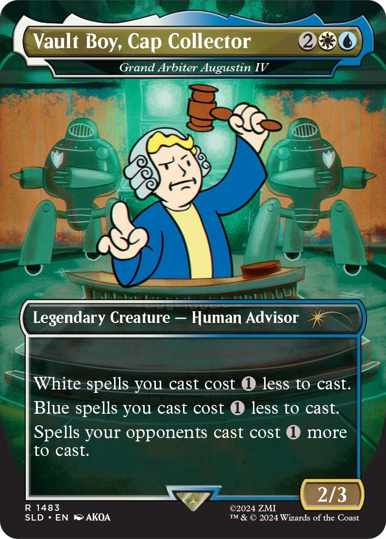 Image for Vault Boy, Cap Collector - Grand Arbiter Augustin IV (1483) - Magic: The Gathering