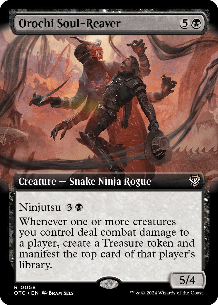 Image for Orochi Soul-Reaver (Extended Art) (58) - Magic: The Gathering