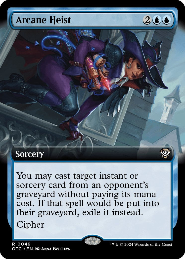 Image for Arcane Heist (Extended Art) (49) (OTC) - Magic: The Gathering