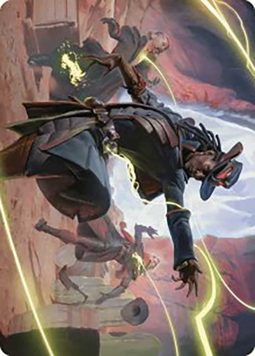 Image for Lilah, Undefeated Slickshot Art Card (26) (ASOTJ) - Magic: The Gathering