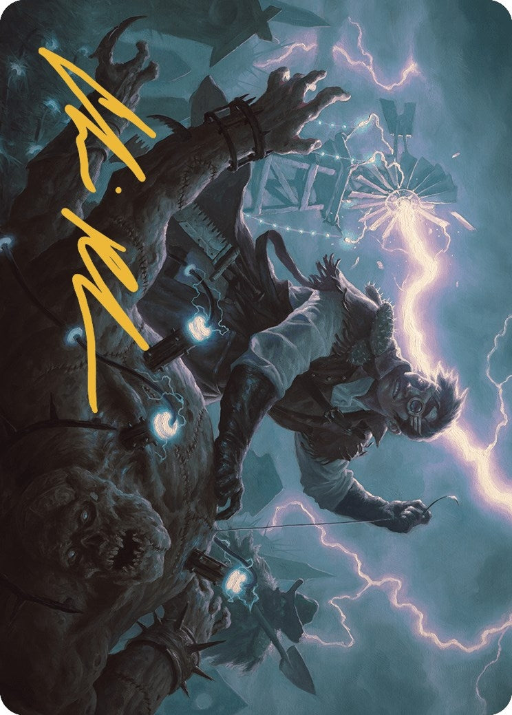 Image for Geralf, the Fleshwright Art Card (Gold-Stamped Signature) (5) (ASOTJ) - Magic: The Gathering