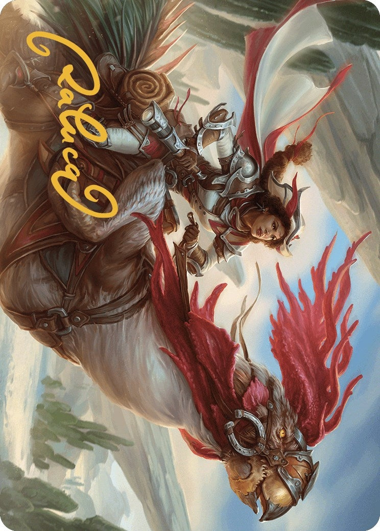 Image for Frontier Seeker Art Card (Gold-Stamped Signature) (2) (ASOTJ) - Magic: The Gathering