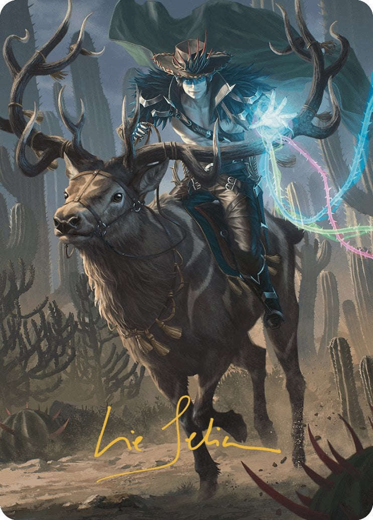 Image for Oko, the Ringleader Art Card (54/54) (Gold-Stamped Signature) (54) (ASOTJ) - Magic: The Gathering