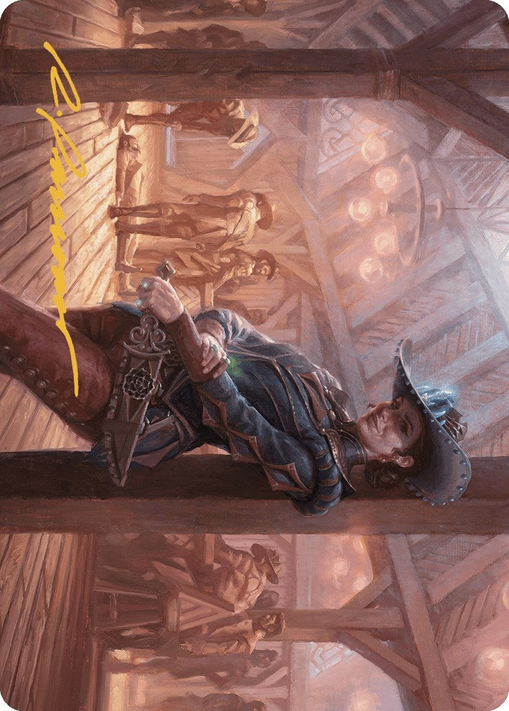 Image for Marchesa, Dealer of Death Art Card (Gold-Stamped Signature) (27) (ASOTJ) - Magic: The Gathering