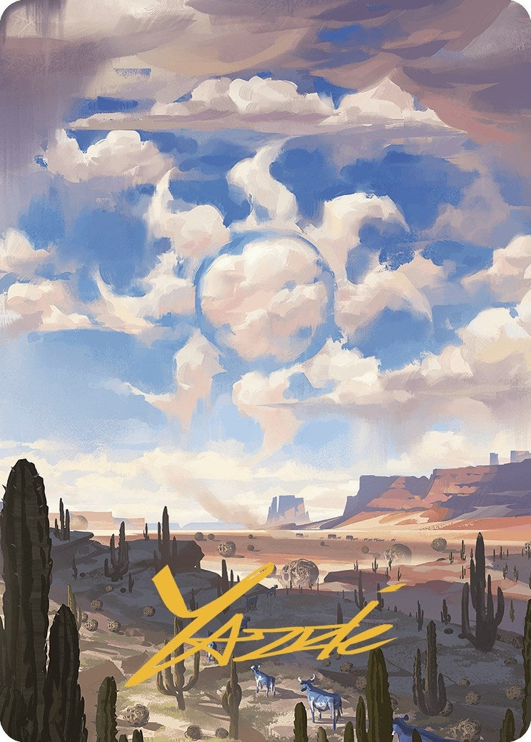 Image for Plains Art Card (Gold-Stamped Signature) (36) (ASOTJ) - Magic: The Gathering