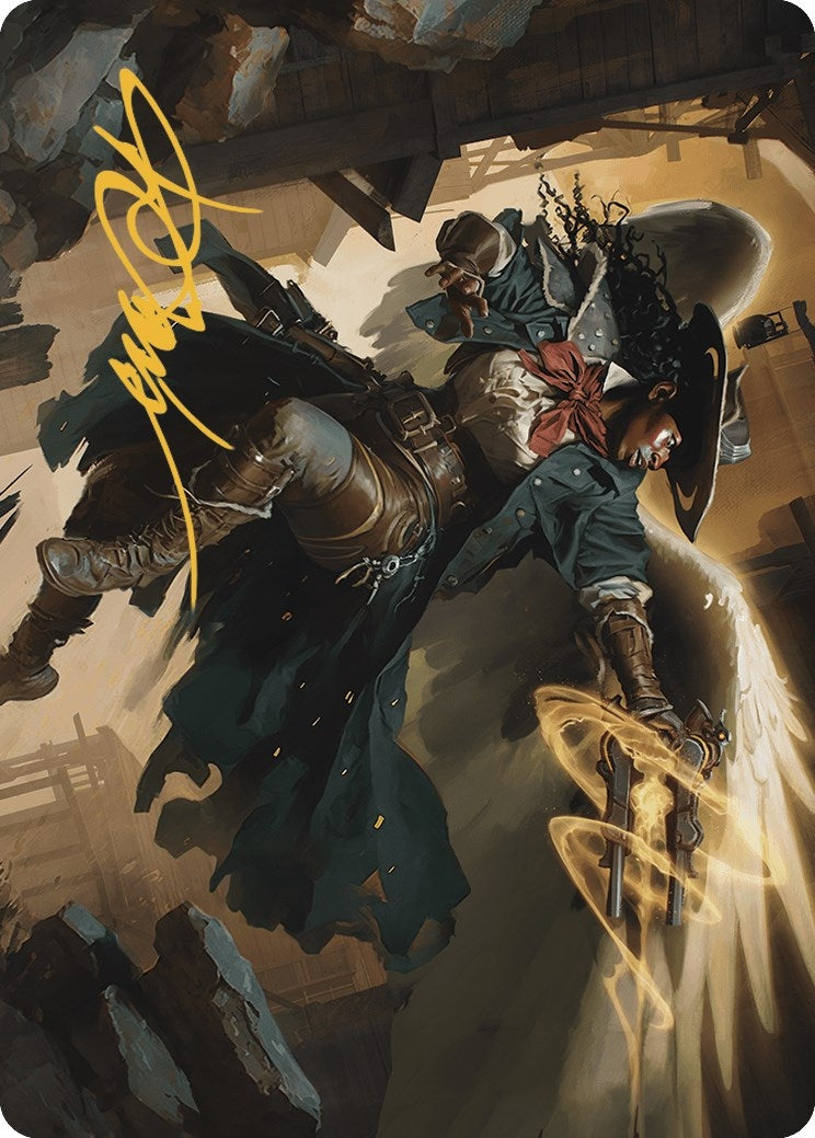 Image for Archangel of Tithes Art Card (Gold-Stamped Signature) (1) (ASOTJ) - Magic: The Gathering