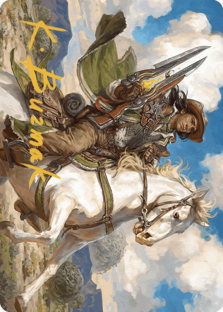 Image for Wylie Duke, Atiin Hero Art Card (Gold-Stamped Signature) (35) - Magic: The Gathering