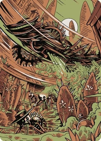 Image for Contagion Engine Art Card (50) (ASOTJ) - Magic: The Gathering