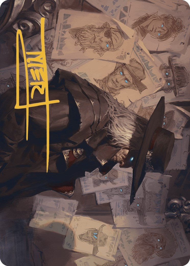 Image for Lazav, Familiar Stranger Art Card (Gold-Stamped Signature) (25) (ASOTJ) - Magic: The Gathering
