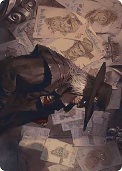 Image for Lazav, Familiar Stranger Art Card (25) (ASOTJ) - Magic: The Gathering
