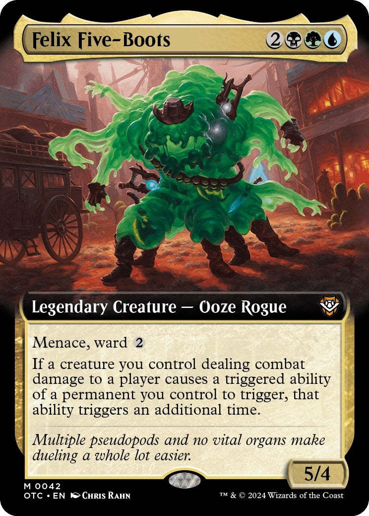 Image for Felix Five-Boots (Extended Art) (42) - Magic: The Gathering