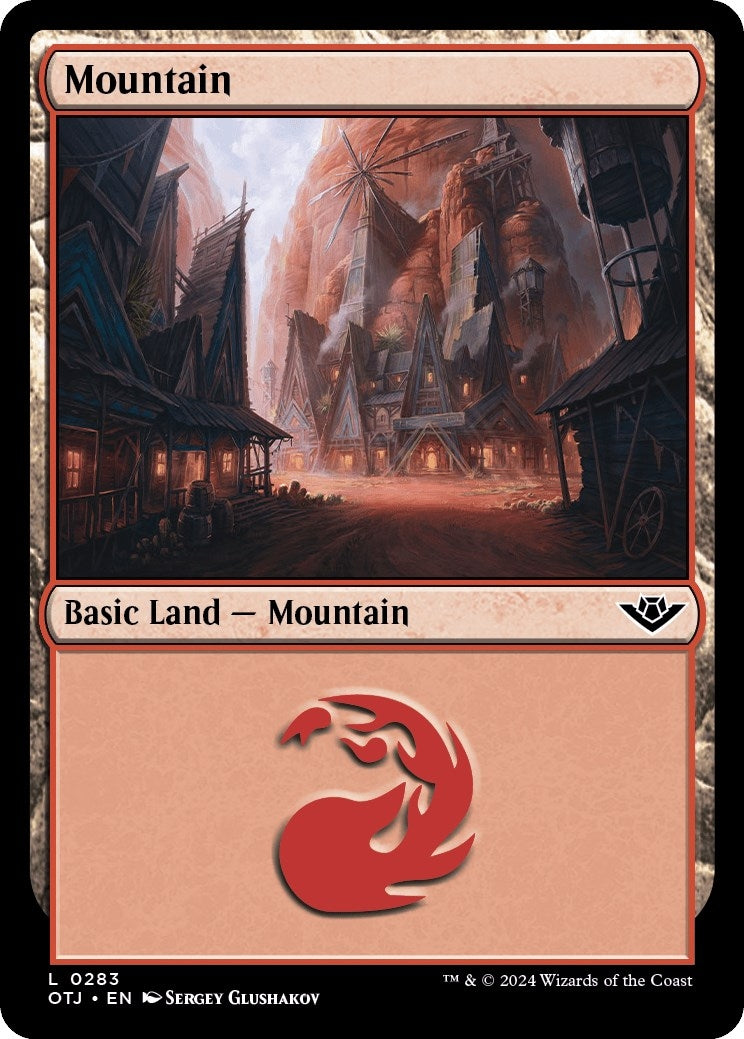 Image for Mountain (0283) (283) - Magic: The Gathering