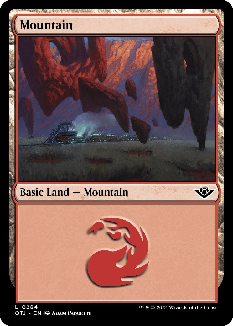 Image for Mountain (0284) (284) - Magic: The Gathering