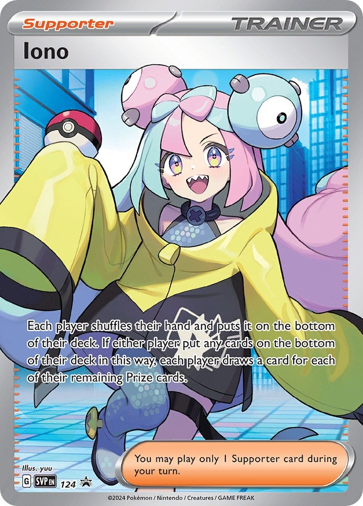 Image for Iono - 124 (124) (SVP) - Pokemon