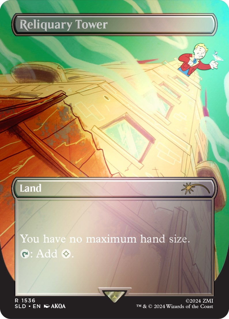Image for Reliquary Tower (1536) (Rainbow Foil) (1536) - Magic: The Gathering