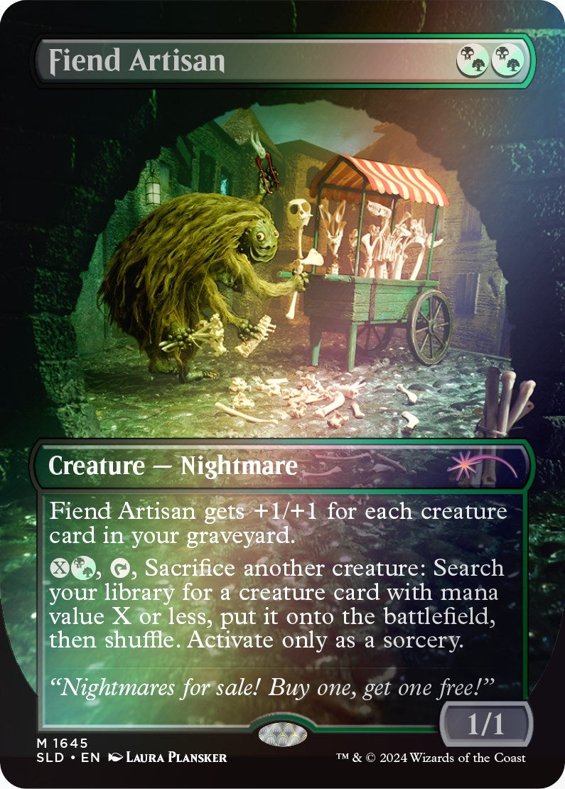 Image for Fiend Artisan (Rainbow Foil) (1645) - Magic: The Gathering