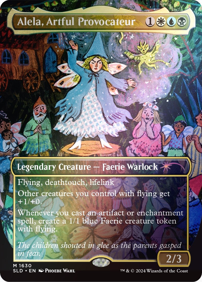 Image for Alela, Artful Provocateur (1630) (Rainbow Foil) (1630) (SLD) - Magic: The Gathering
