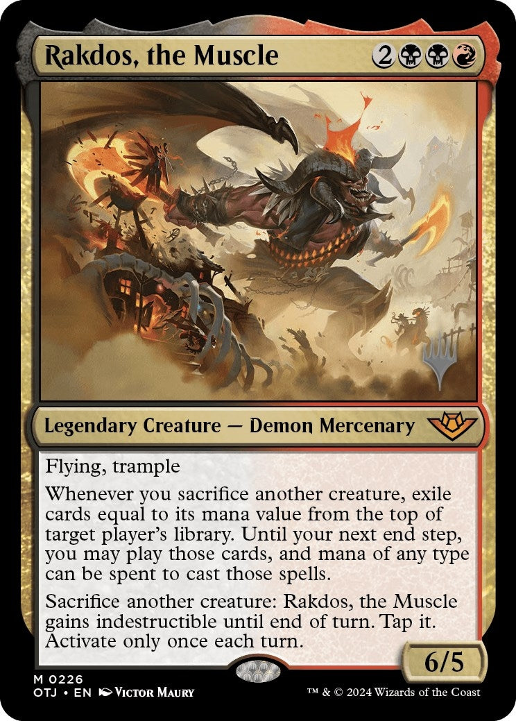 Image for Rakdos, the Muscle (226) - Magic: The Gathering