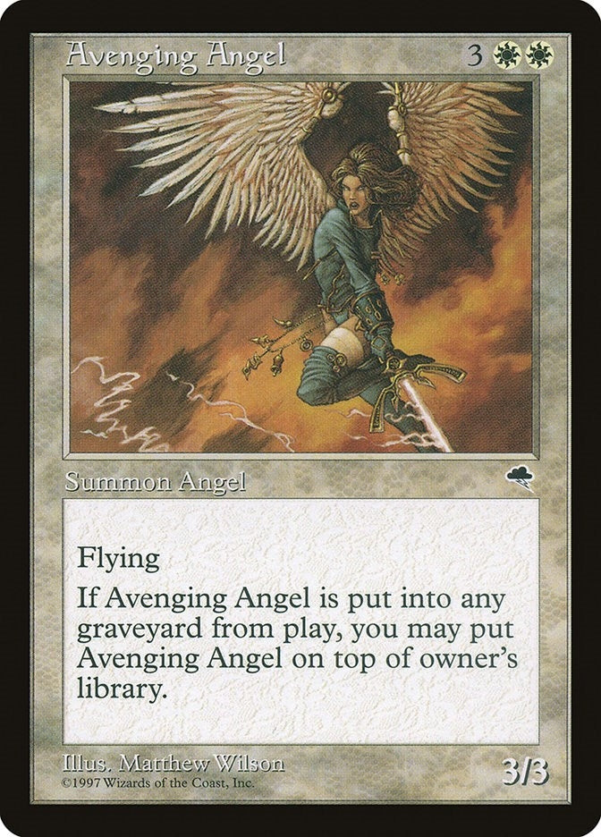 Image for Avenging Angel (7) - Magic: The Gathering