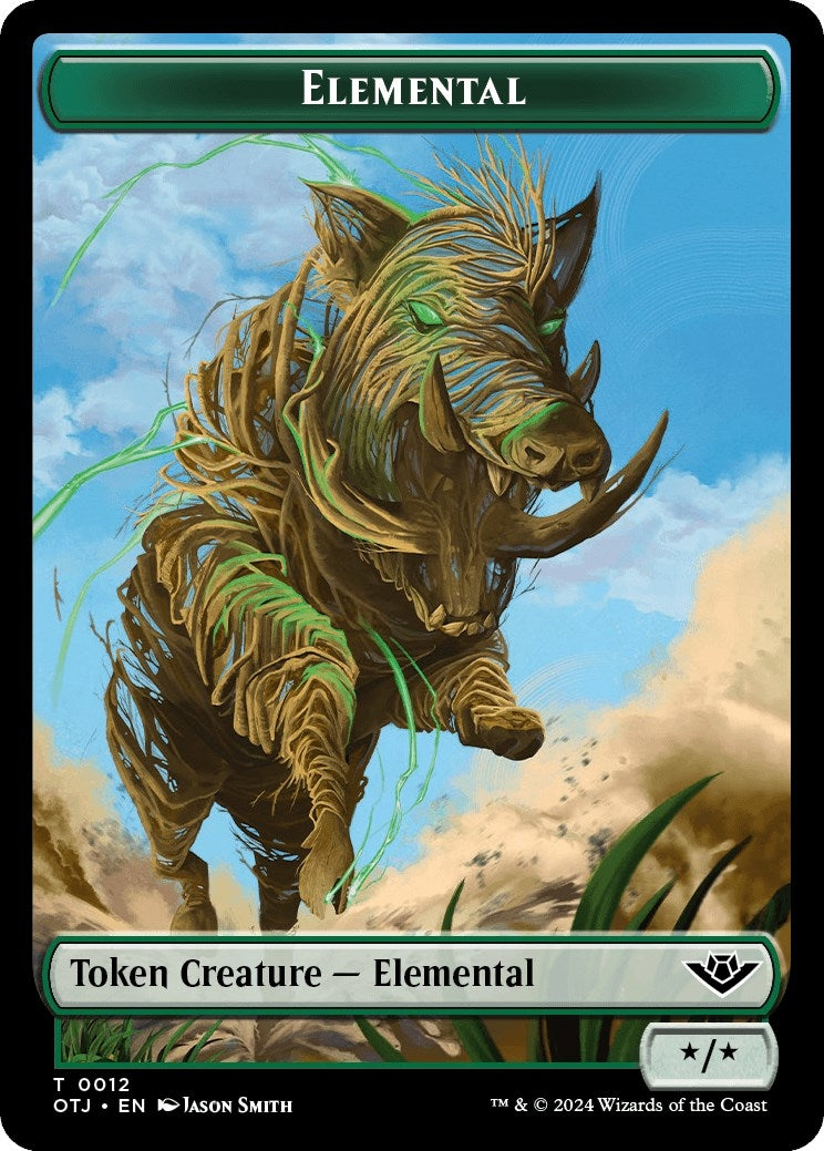Image for Elemental Token (12) - Magic: The Gathering