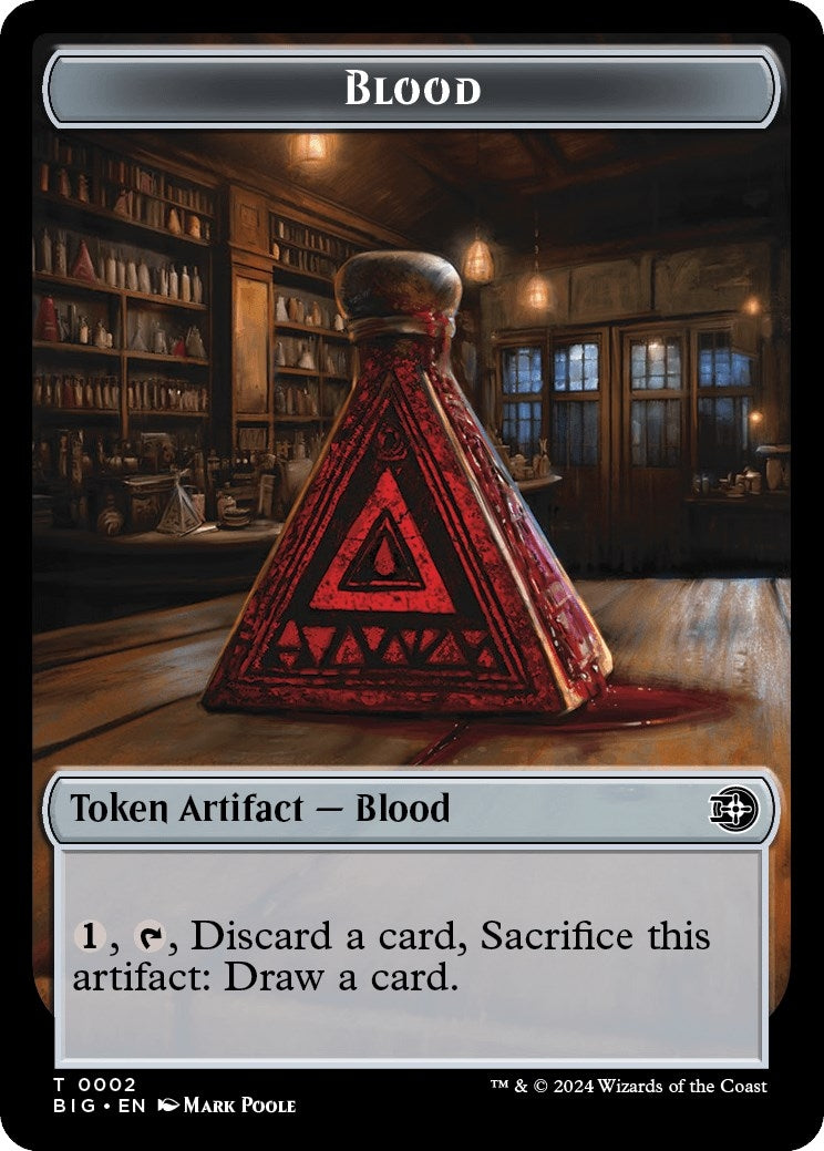 Image for Blood Token (2) - Magic: The Gathering