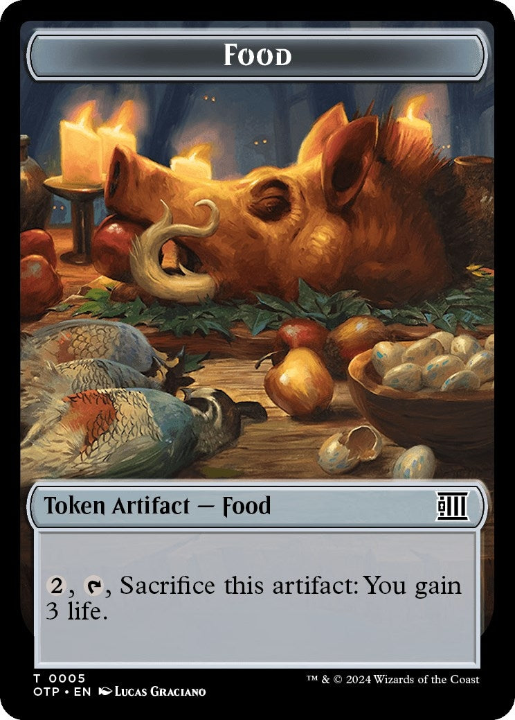 Image for Food Token (5) - Magic: The Gathering