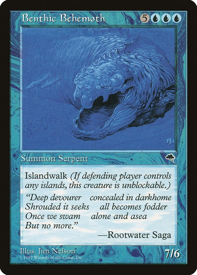 Image for Benthic Behemoth (54) - Magic: The Gathering
