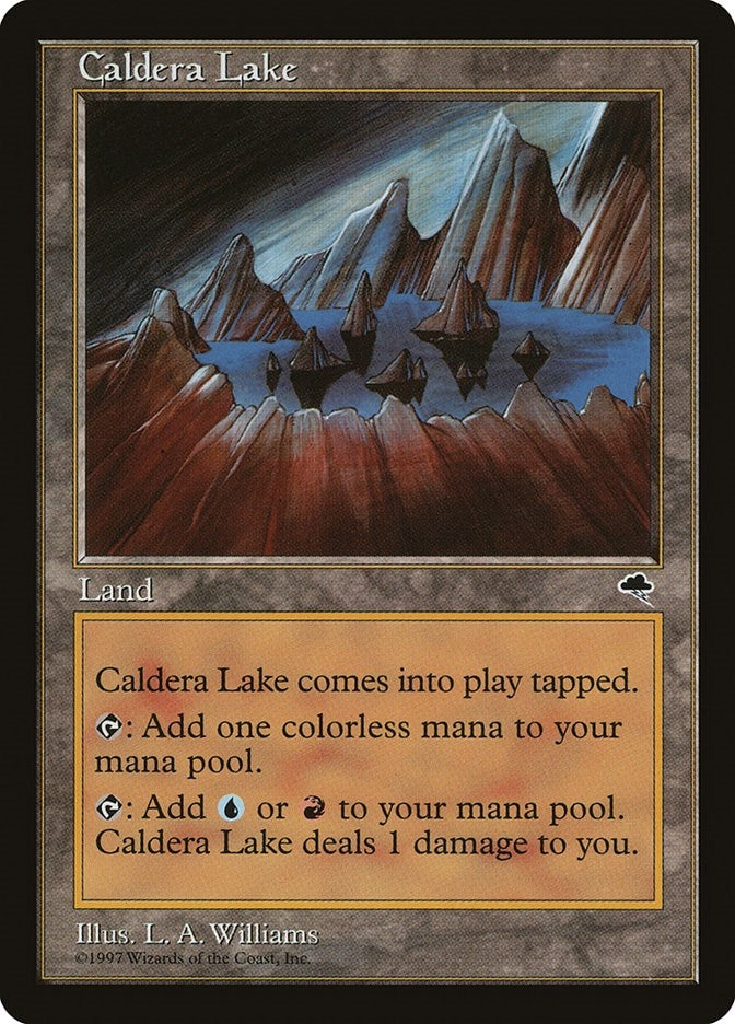 Image for Caldera Lake (316) - Magic: The Gathering