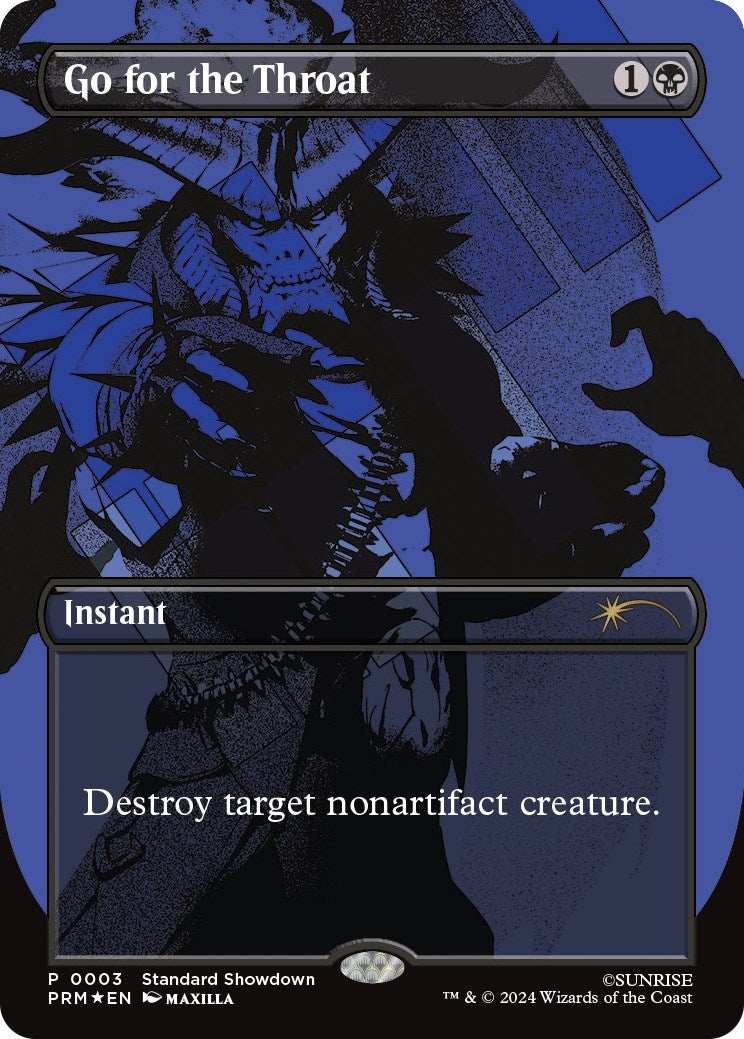 Image for Go for the Throat (3) - Magic: The Gathering