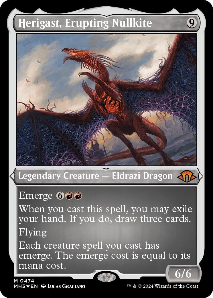Image for Herigast, Erupting Nullkite (Foil Etched) (474) - Magic: The Gathering
