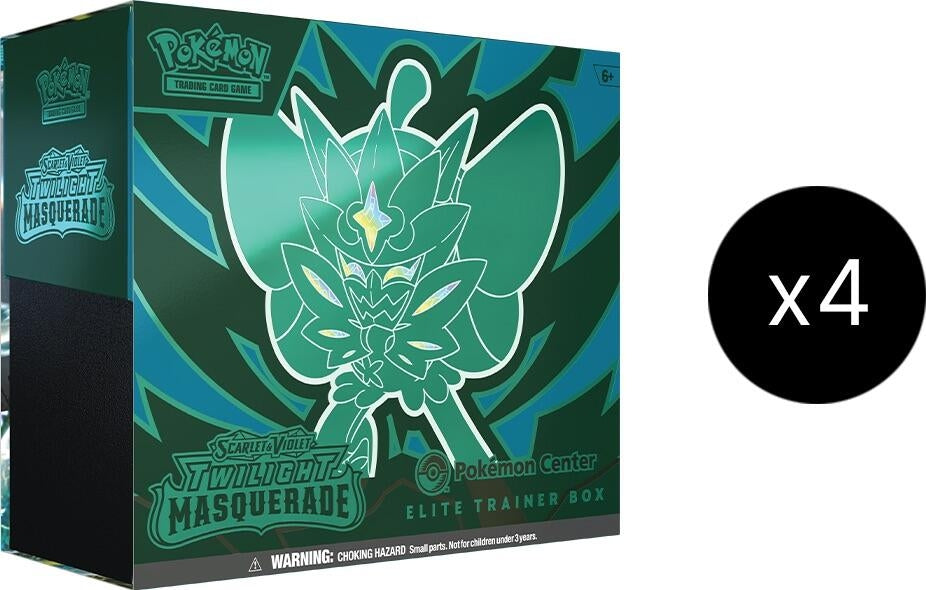 Image for Twilight Masquerade Pokemon Center Elite Trainer Box (Exclusive) Case - Pokemon