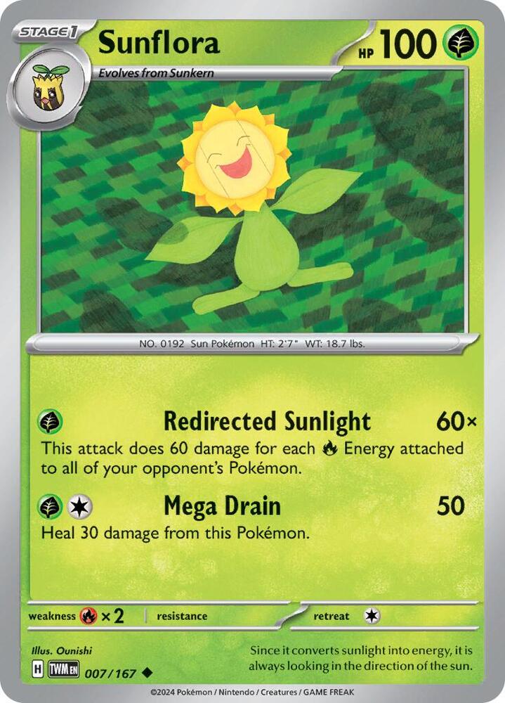 Sunflora (007/167) (TWM)