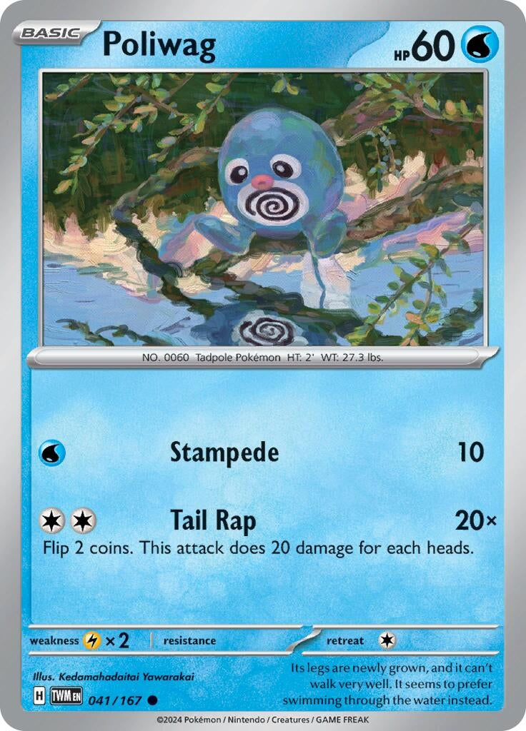 Image for Poliwag (041/167) (TWM) - Pokemon