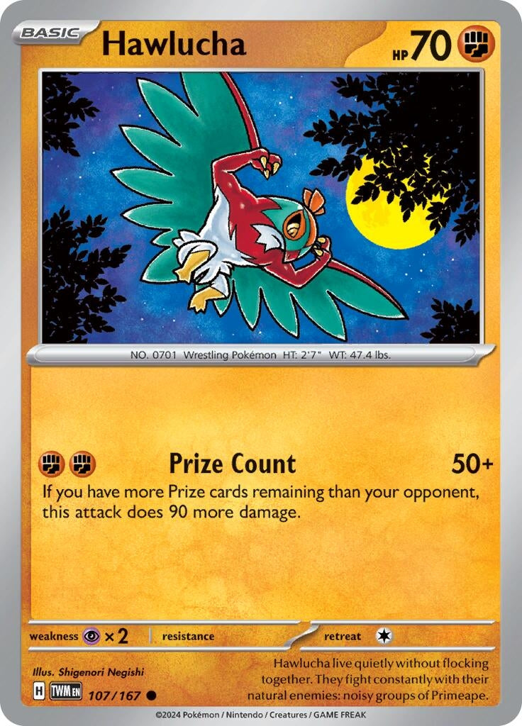Image for Hawlucha (107/167) (TWM) - Pokemon