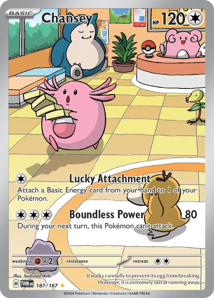 Image for Chansey (187/167) (TWM) - Pokemon