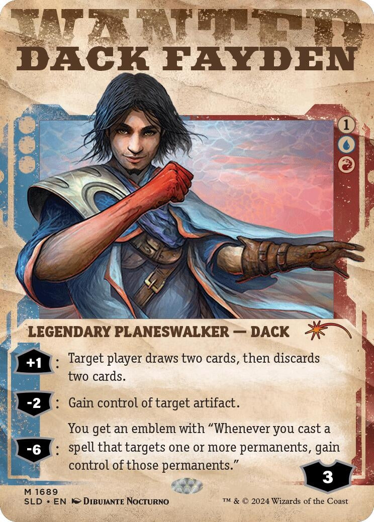 Image for Dack Fayden (1689) (1689) - Magic: The Gathering