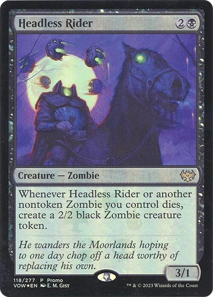 Image for Headless Rider (118) - Magic: The Gathering