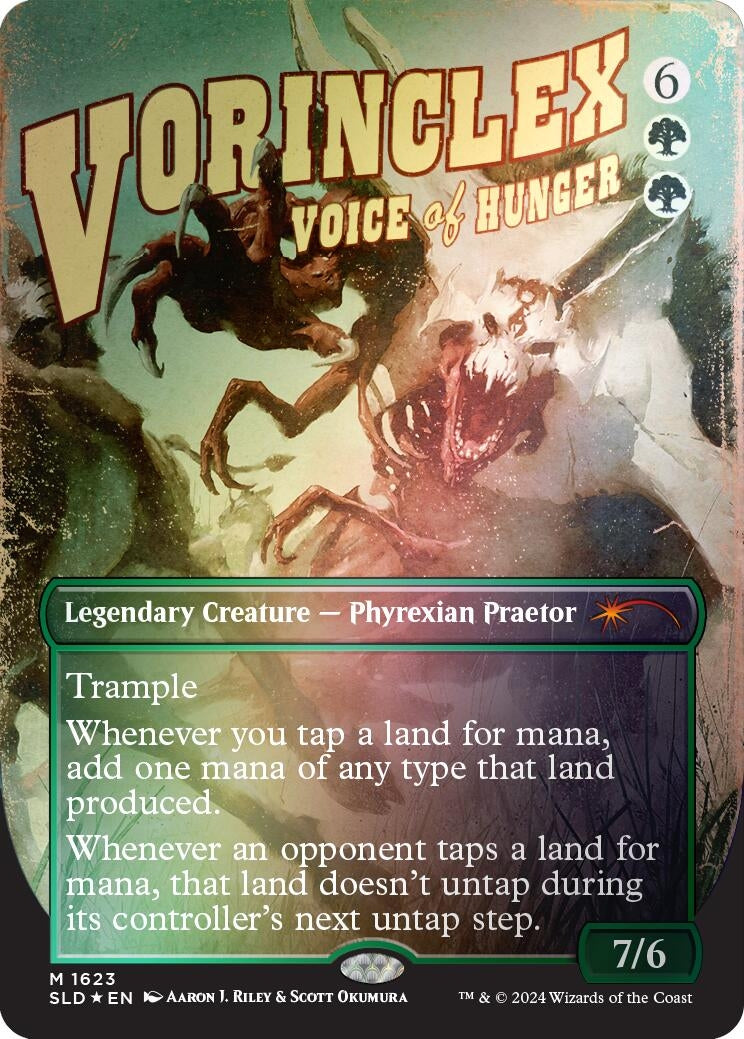 Image for Vorinclex, Voice of Hunger (Rainbow Foil) (1623) - Magic: The Gathering