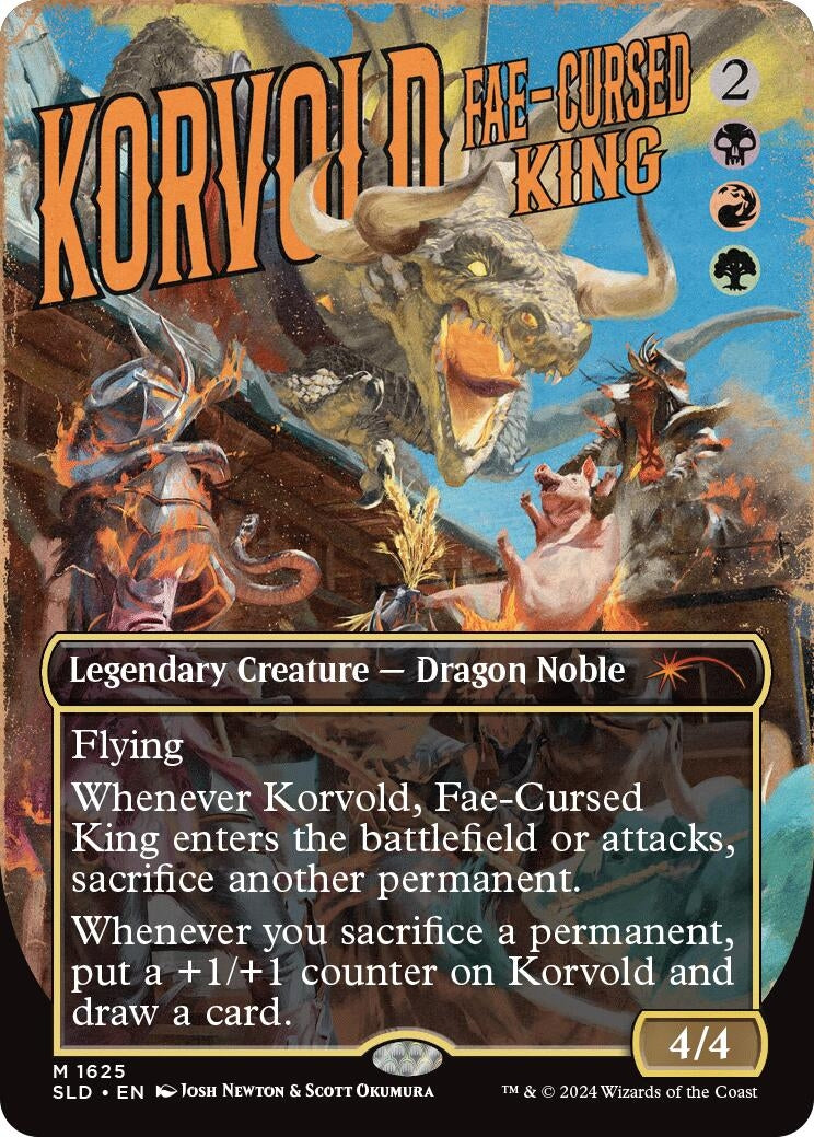 Image for Korvold, Fae-Cursed King (1625) - Magic: The Gathering
