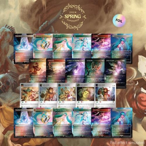 Image for Secret Lair Drop: Spring Superdrop 2024: Spring Into Action Bundle - Foil Edition - Magic: The Gathering
