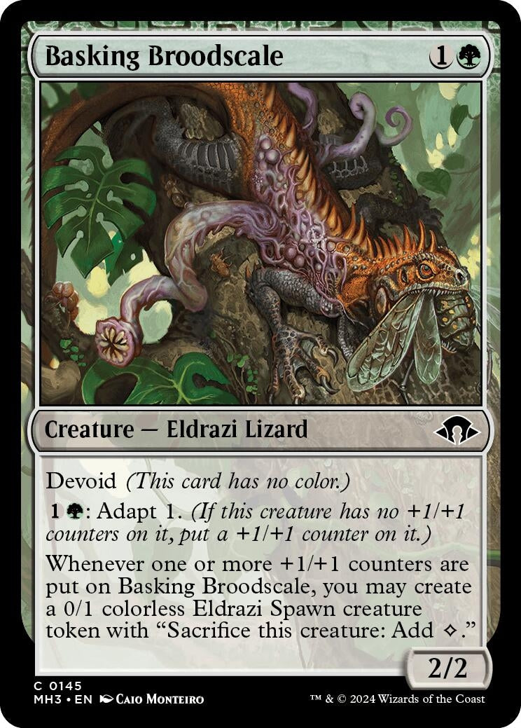 Image for Basking Broodscale (145) - Magic: The Gathering