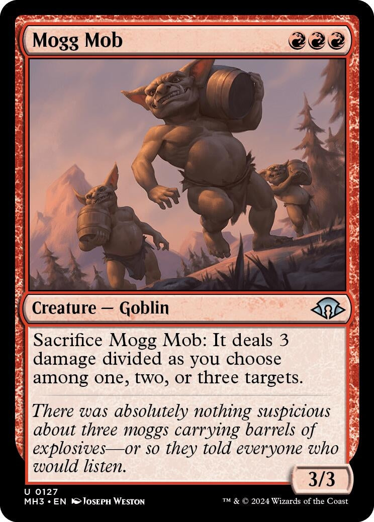 Image for Mogg Mob (127) - Magic: The Gathering