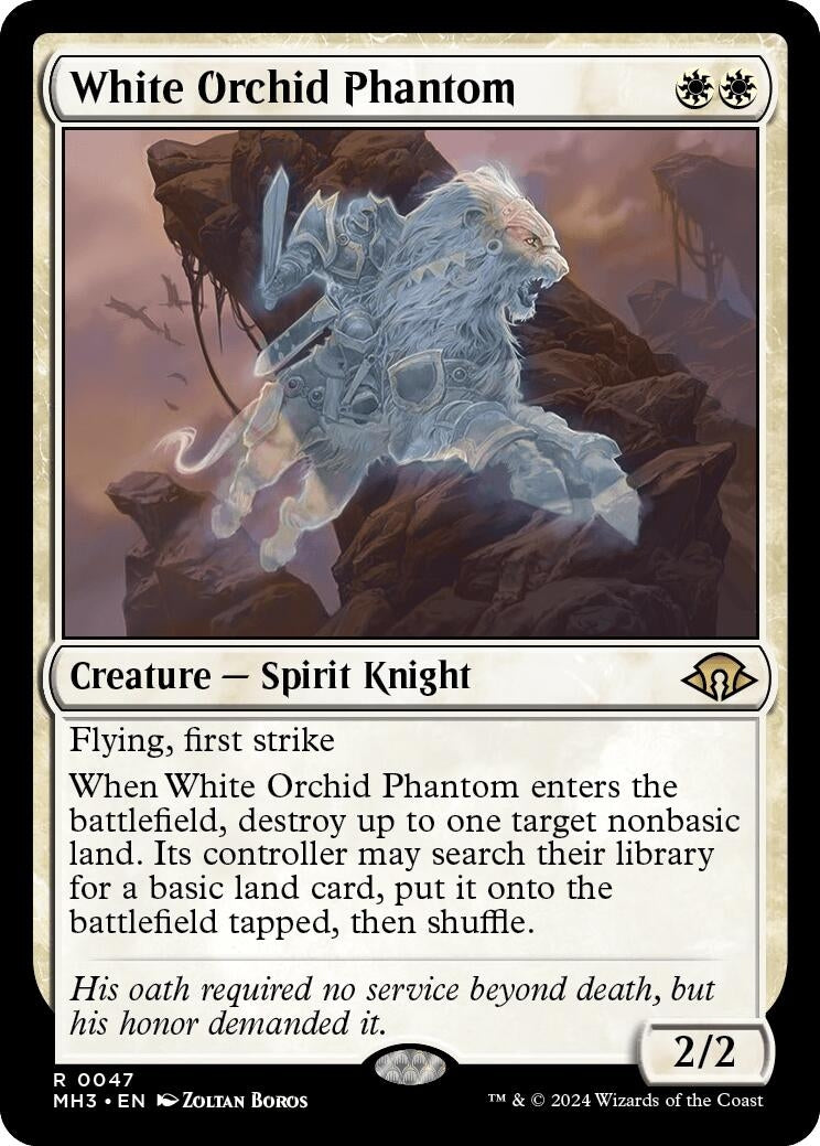 Image for White Orchid Phantom (47) - Magic: The Gathering