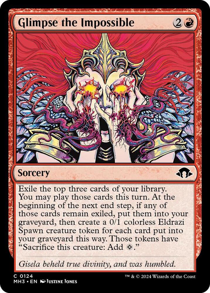 Image for Glimpse the Impossible (124) - Magic: The Gathering
