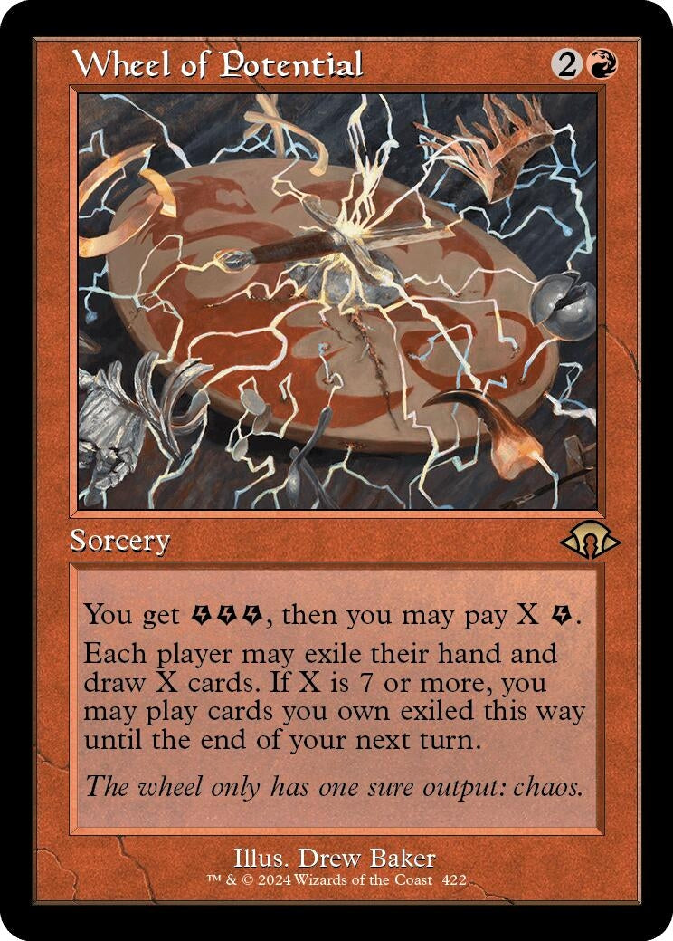 Image for Wheel of Potential (Retro Frame) (422) - Magic: The Gathering