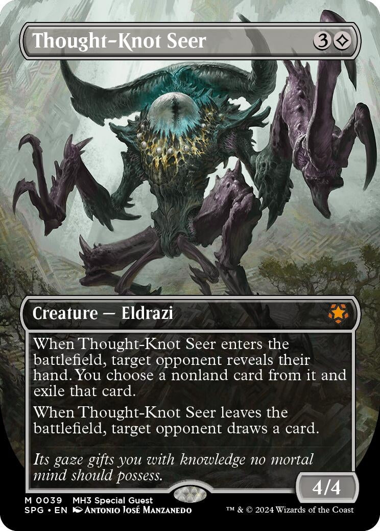 Image for Thought-Knot Seer (Borderless) (39) - Magic: The Gathering