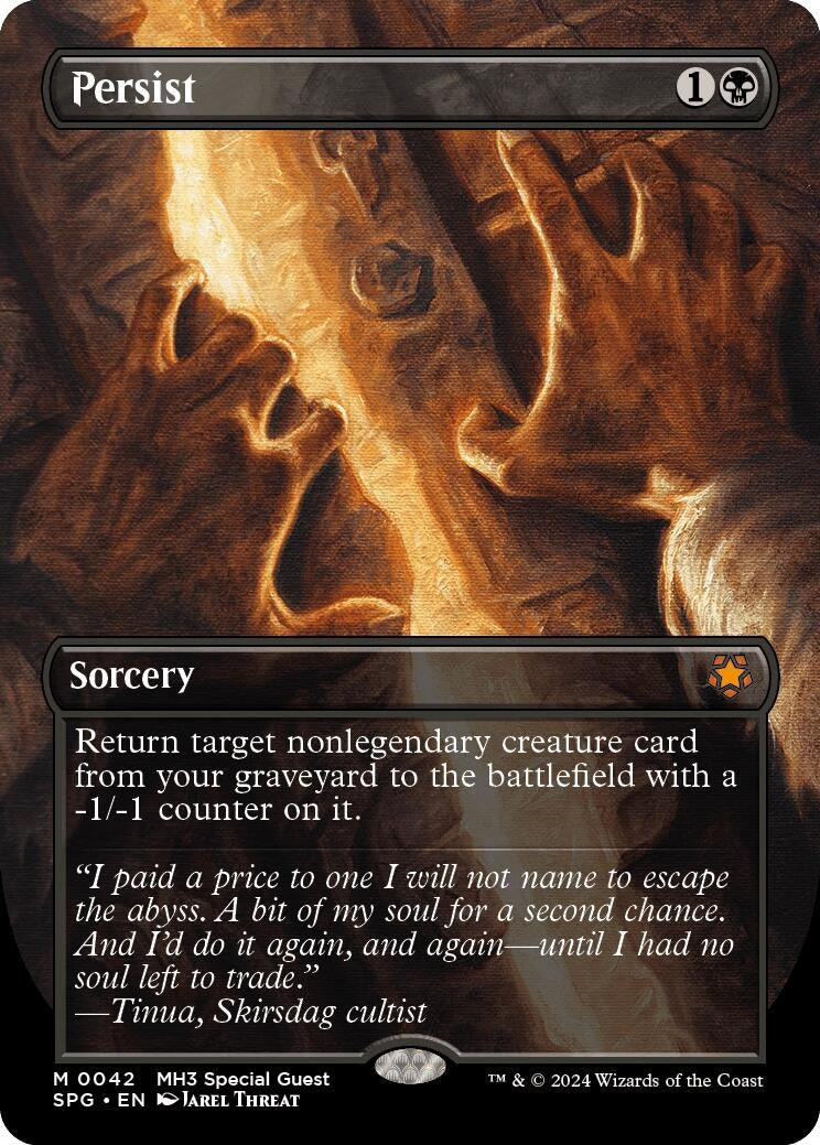 Image for Persist (Borderless) (42) - Magic: The Gathering