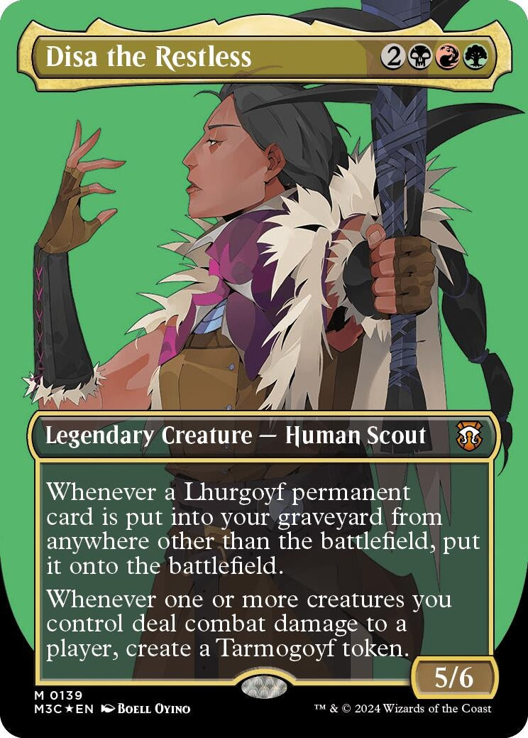 Image for Disa the Restless (Borderless) (Ripple Foil) (139) - Magic: The Gathering