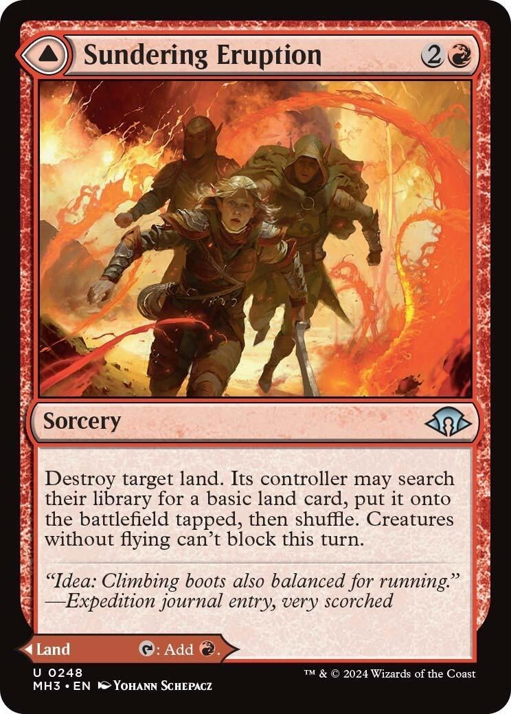 Image for Sundering Eruption (248) - Magic: The Gathering