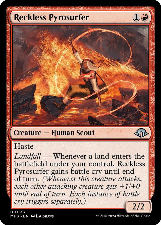 Image for Reckless Pyrosurfer (133) - Magic: The Gathering